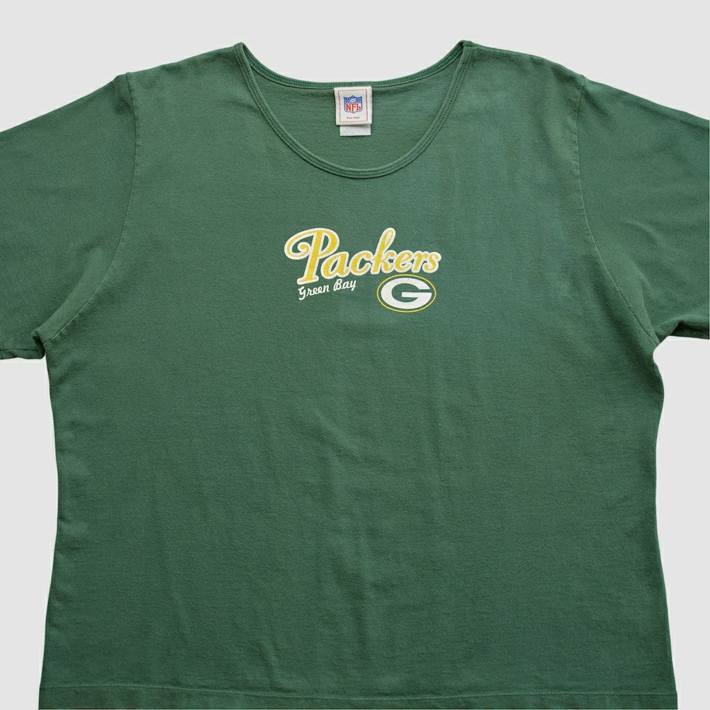 Green Bay Packers NFL 2000s T-shirt - Green Vintage cheap