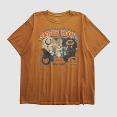 Superbowl XLI Reebok 2007 T-shirt - Orange Vintage on sale