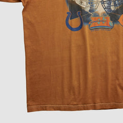 Superbowl XLI Reebok 2007 T-shirt - Orange Vintage on sale