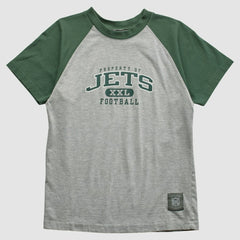 New York Jets NFL 2000s T-shirt - Heather Gray Vintage cheap