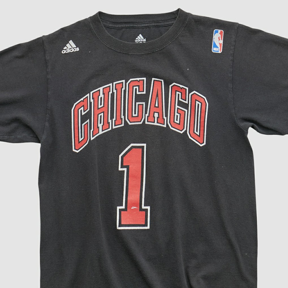 Chicago Bulls 2010s T-shirt sale - Black Vintage | Adidas on sale