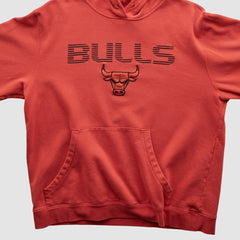 Chicago Bulls 2010s Hooded Pullover Sweatshirt - Red Vintage | Adidas sale
