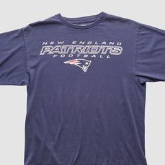 New England Patriots NFL 2000s Long Sleeve T-shirt - Navy Vintage outlet
