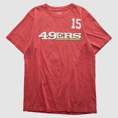 San Francisco 49ers Reebok 2010s T-shirt - Red Vintage online