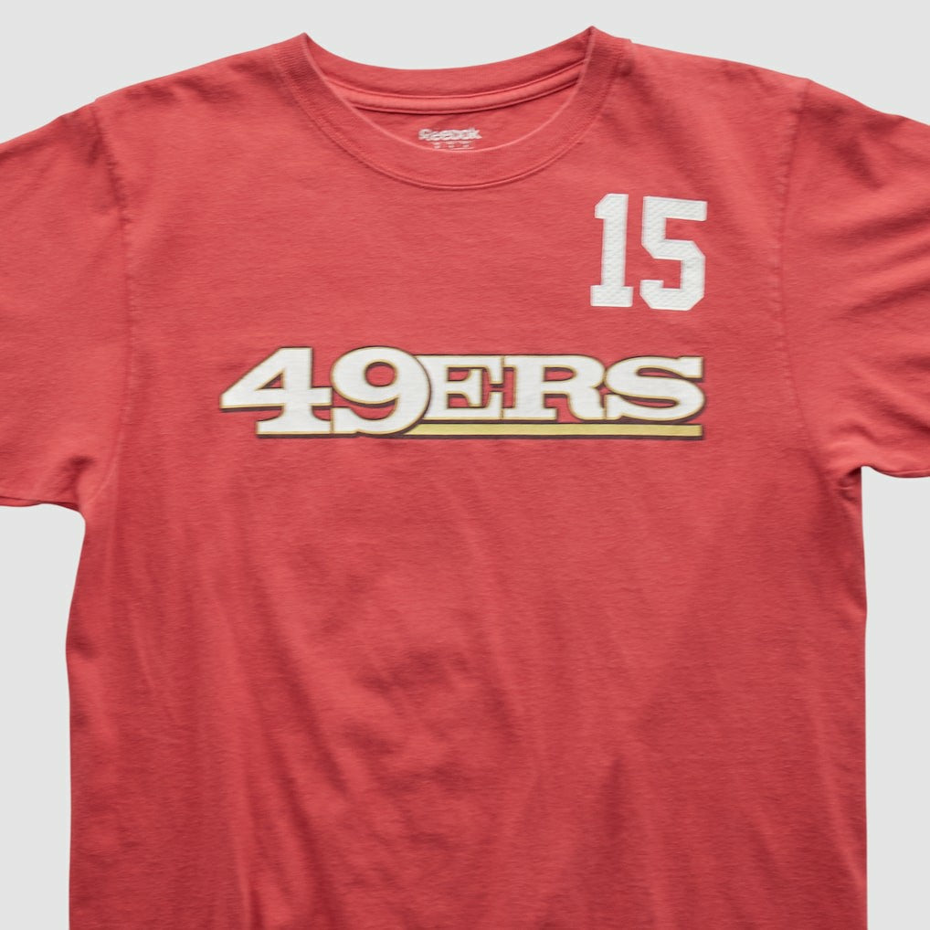 San Francisco 49ers Reebok 2010s T-shirt - Red Vintage online