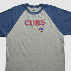 Chicago Cubs Lee Apparel 2000s T-shirt - Heather Gray Vintage