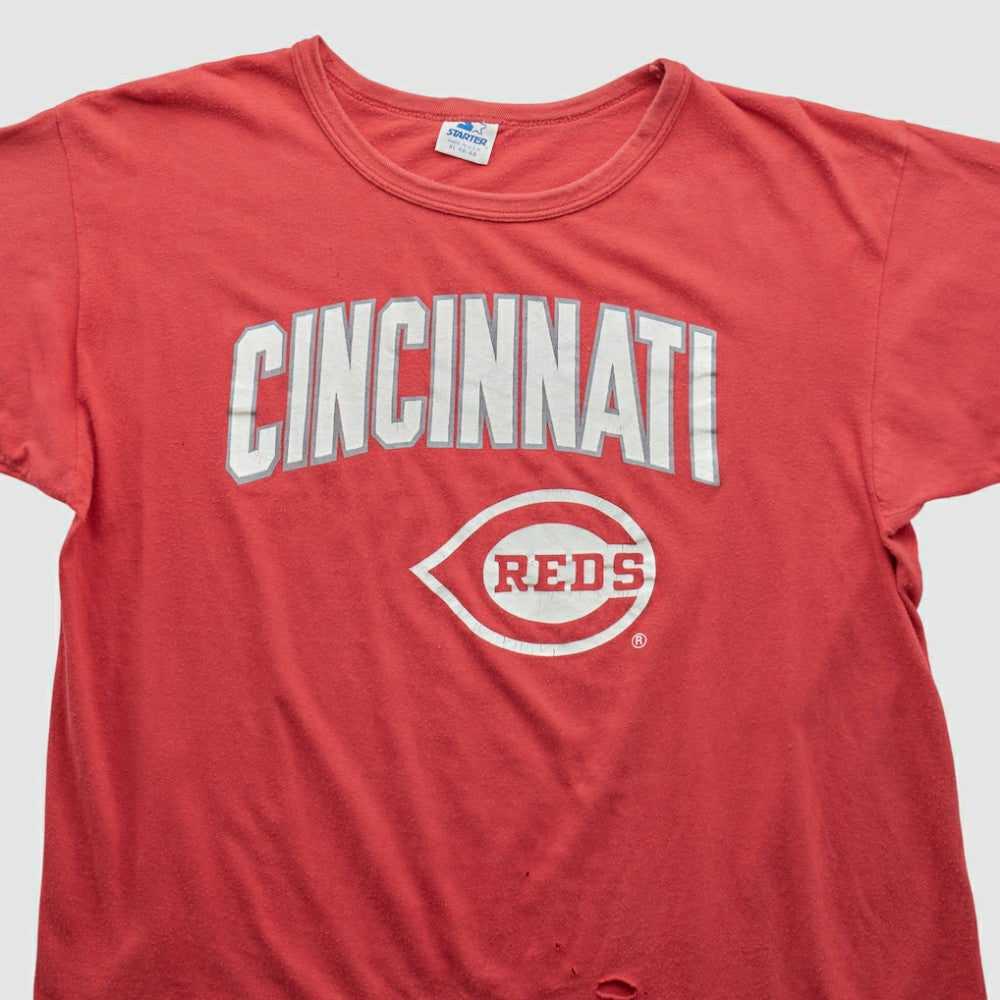 Cincinnati Reds Starter 90s T-shirt - Red Vintage