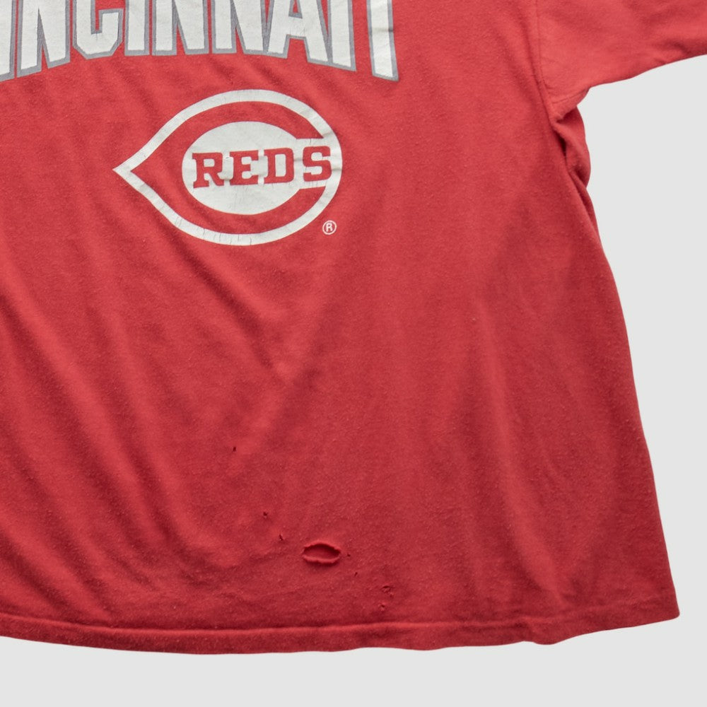 Cincinnati Reds Starter 90s T-shirt - Red Vintage