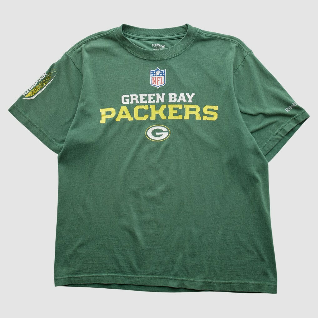 Green Bay Packers Reebok 2000s T-shirt - Green Vintage sale