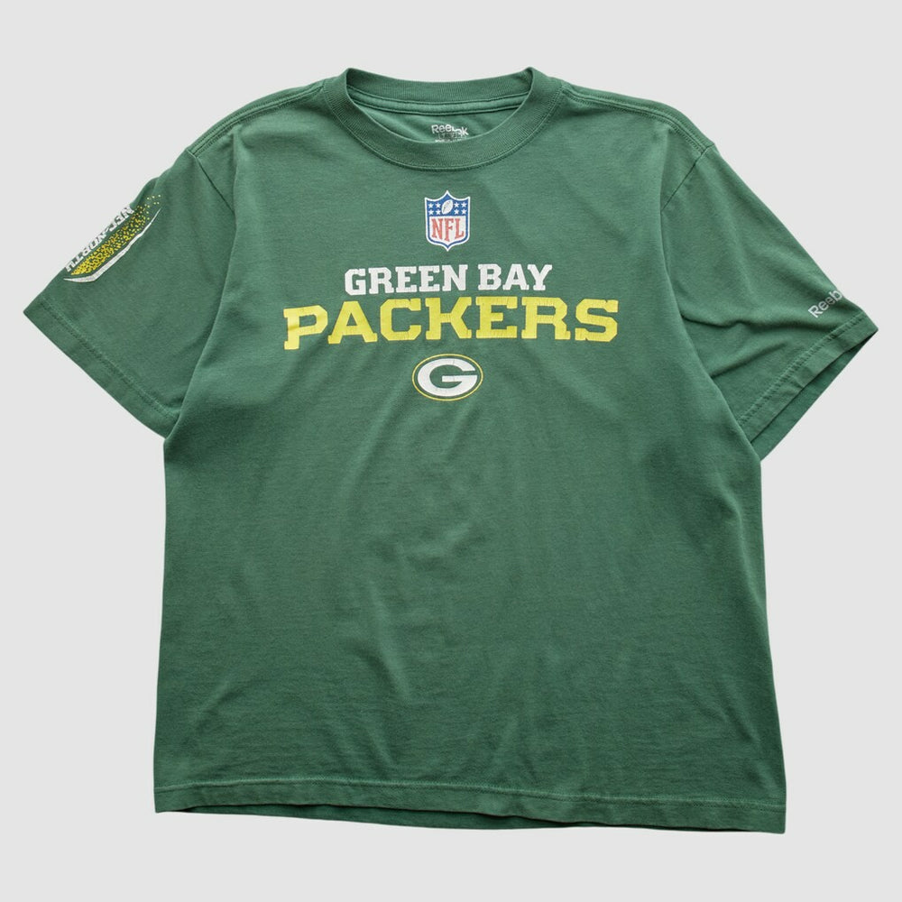 Green Bay Packers Reebok 2000s T-shirt - Green Vintage sale
