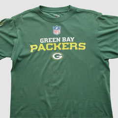 Green Bay Packers Reebok 2000s T-shirt - Green Vintage sale