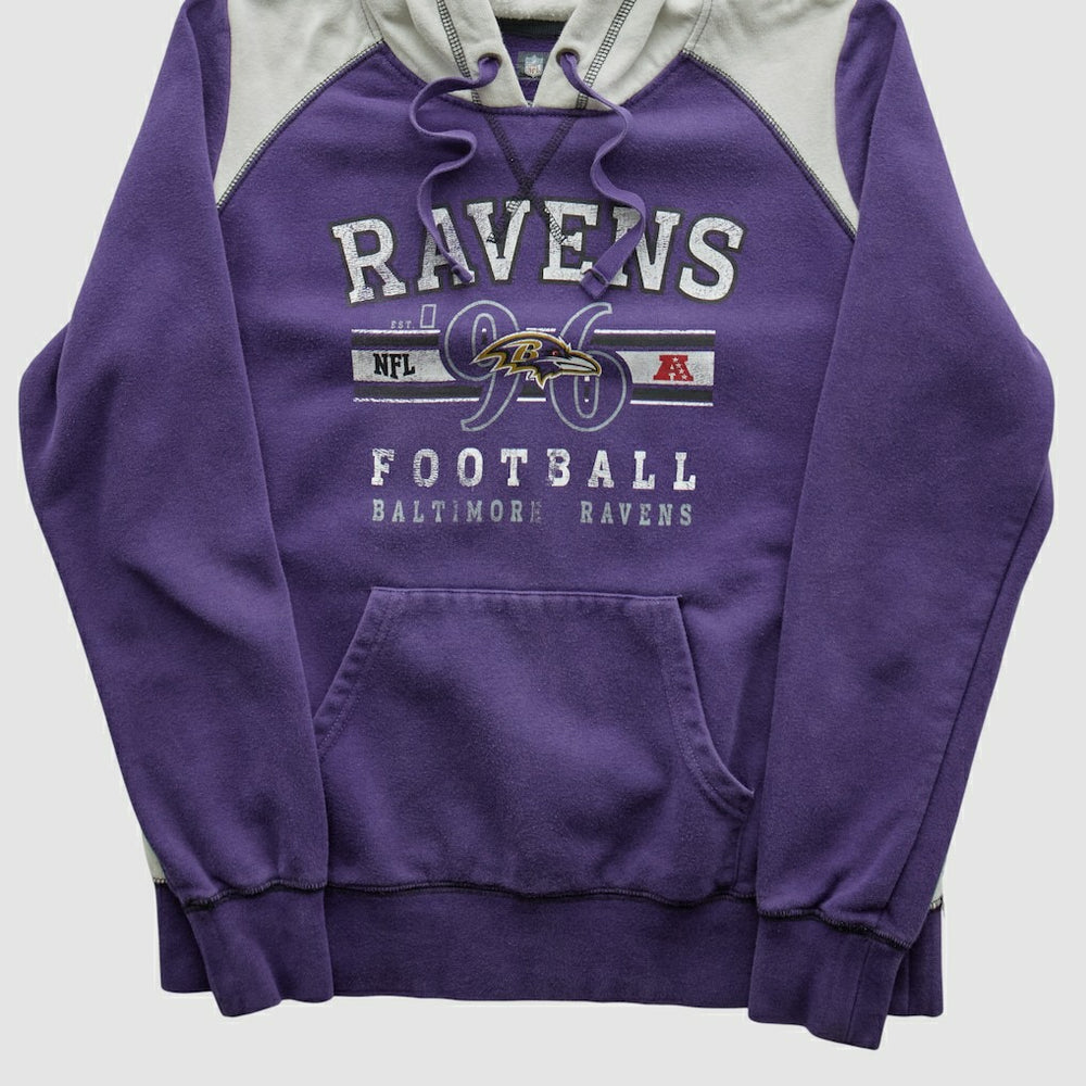 Baltimore Ravens NFL 2010s Hooded Pullover Sweatshirt - Purple Vintage outlet
