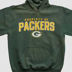 Green Bay Packers Reebok 2000s Hooded Pullover Sweatshirt - Green Vintage discount