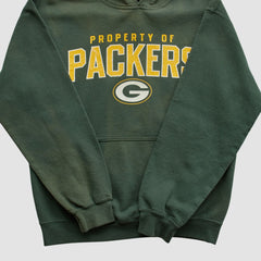 Green Bay Packers Reebok 2000s Hooded Pullover Sweatshirt - Green Vintage discount