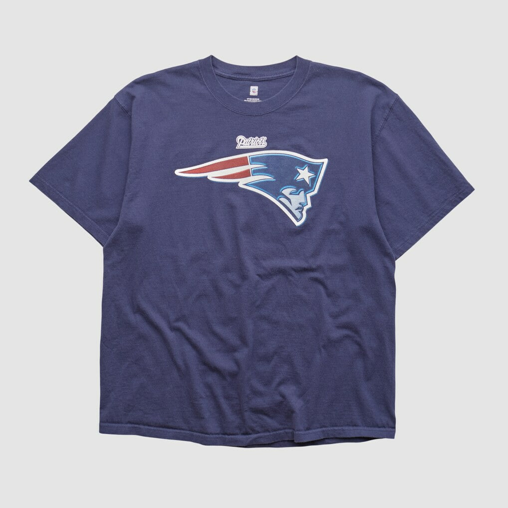 New England Patriots NFL 2000s T-shirt - Navy Vintage sale