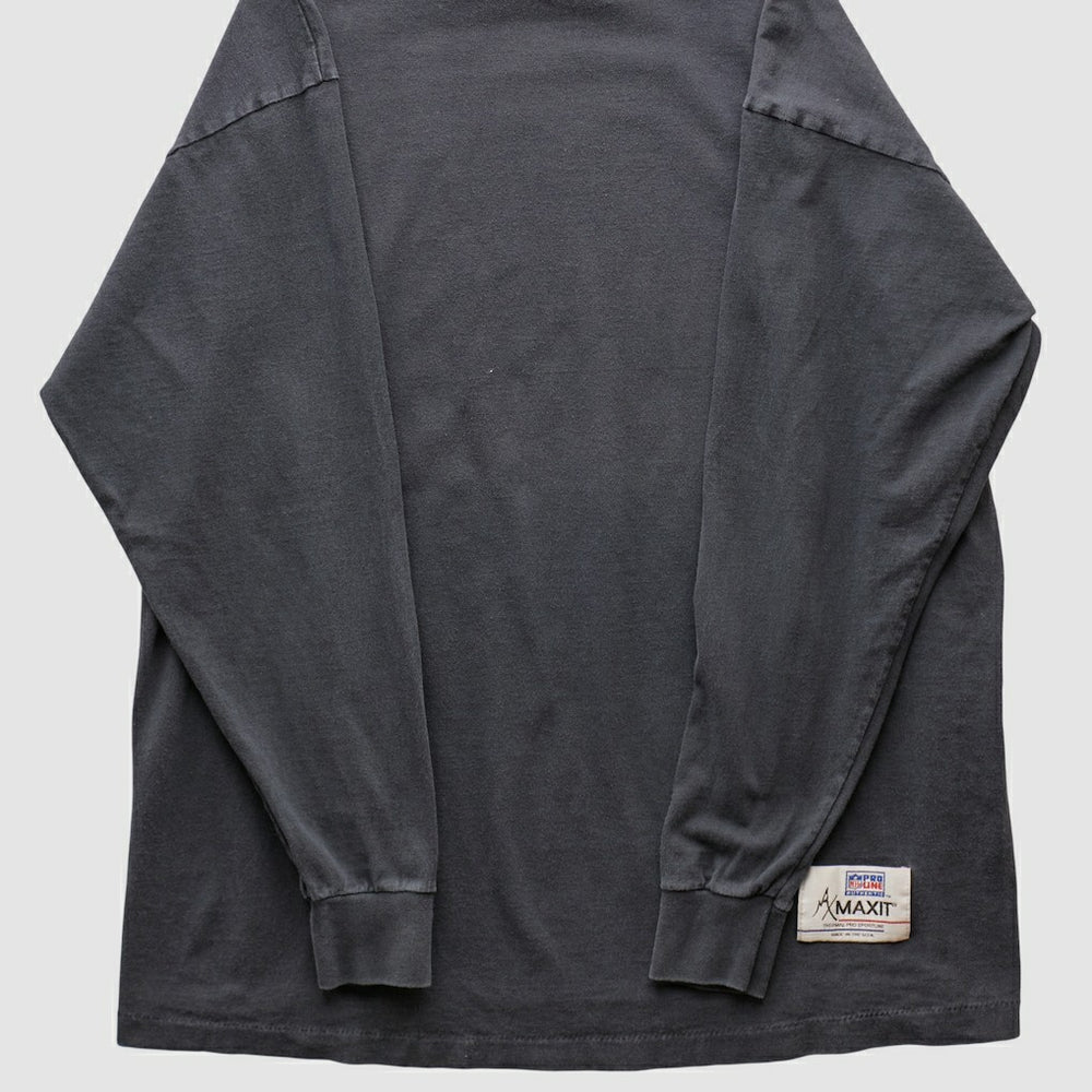 Pittsburgh Steelers 90s Long Sleeve T-shirt - Charcoal Vintage online