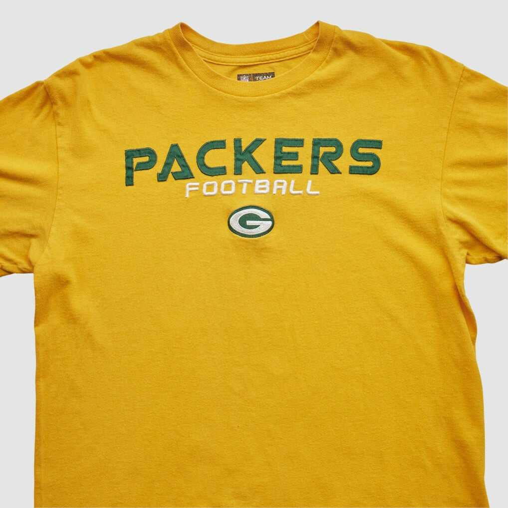 Green Bay Packers NFL 2000s T-shirt - Yellow Vintage outlet