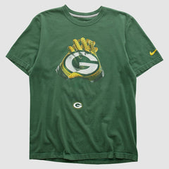 Green Bay Packers 2010s T-shirt - Green Vintage for sale