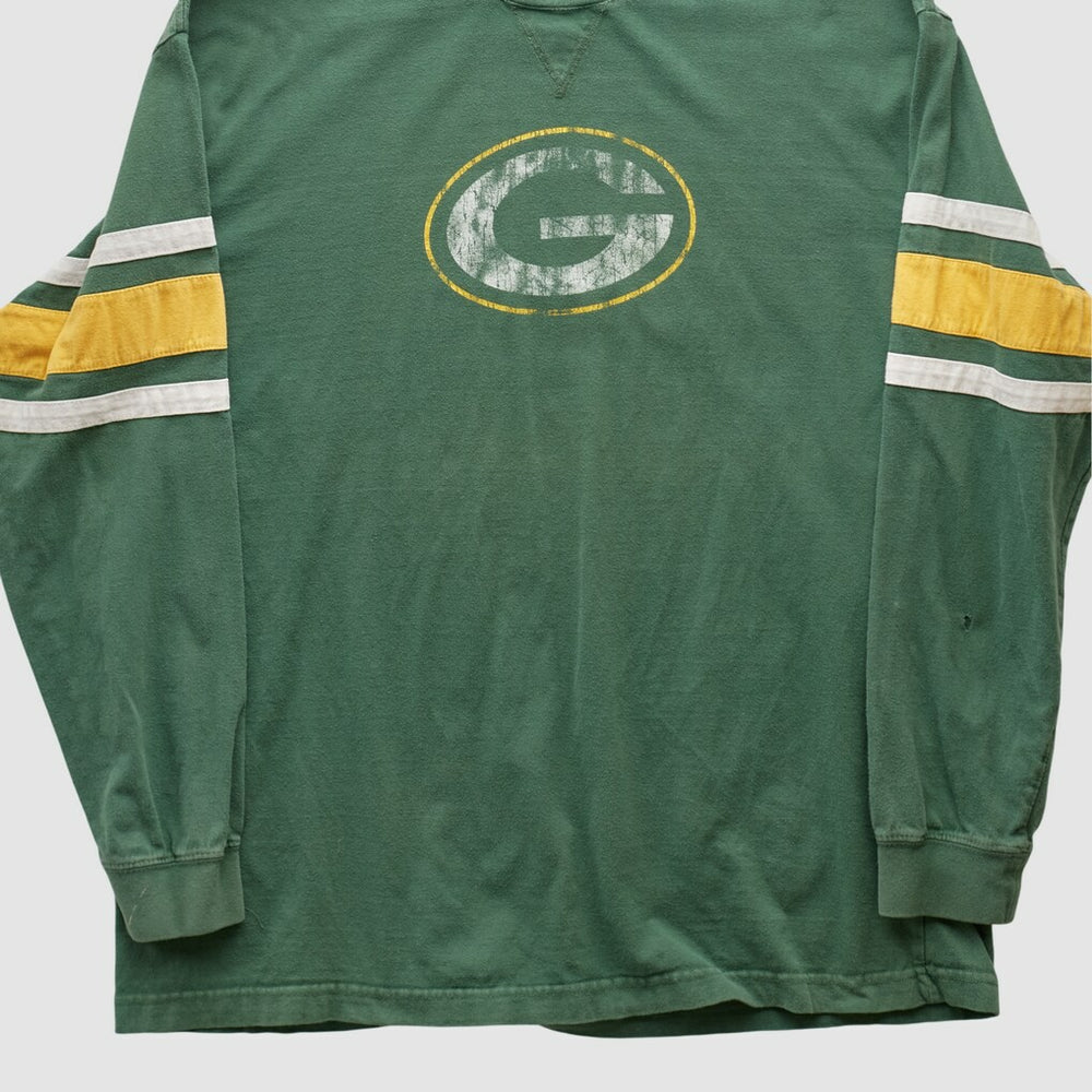 Green Bay Packers NFL 2010s Long Sleeve T-shirt - Green Vintage outlet