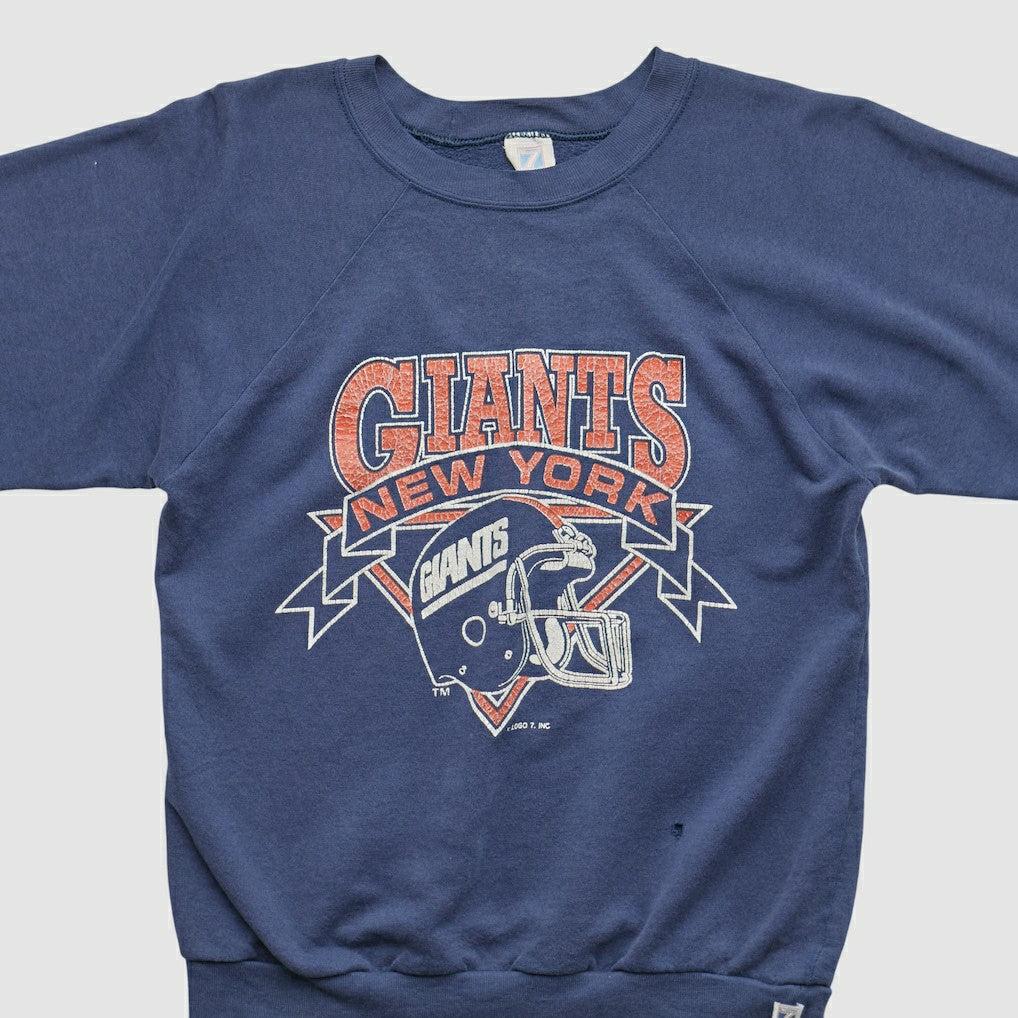 New York Giants Logo Athletic 90s Pullover Sweatshirt - Navy Vintage online