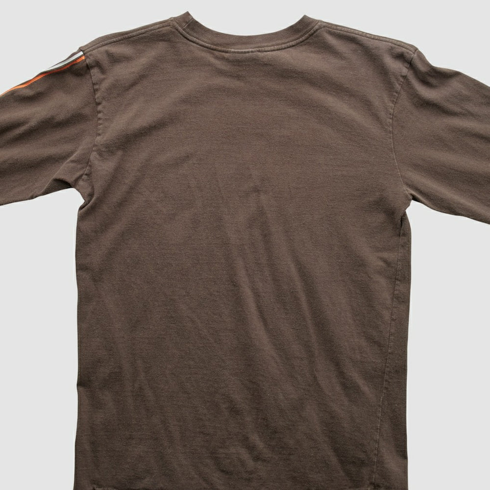 Cleveland Browns Reebok 2000s Long Sleeve T-shirt - Brown Vintage on sale