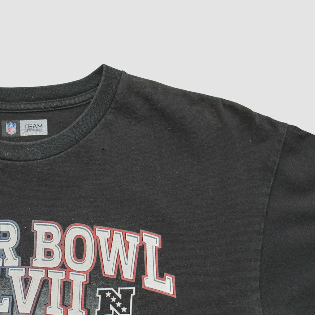Superbowl XLVII NFL 2013 T-shirt - Black Vintage outlet