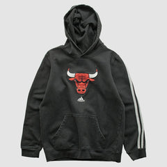 Chicago Bulls 2010s Hooded Sweatshirt - Black Vintage | Adidas outlet