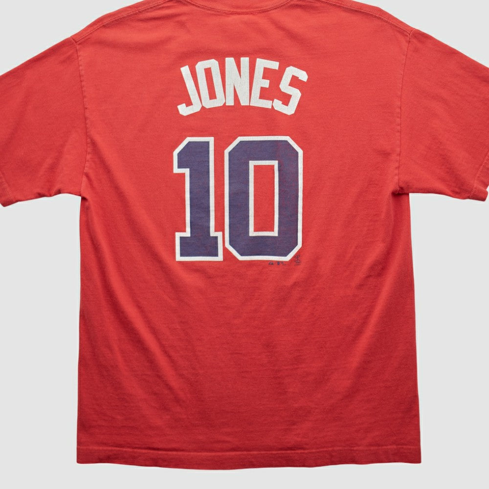 Atlanta Braves Majestic 2010 T-shirt - Red Vintage