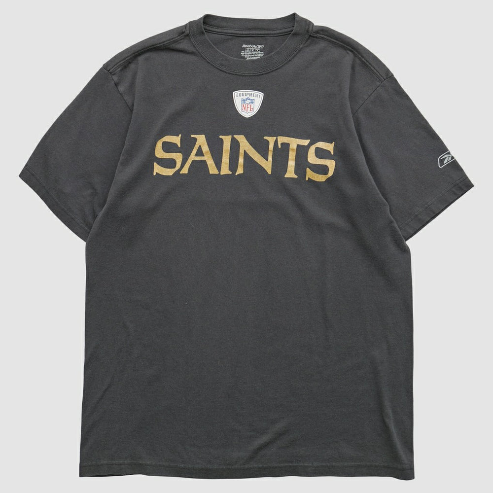 New Orleans Saints Reebok 2000s T-shirt - Charcoal Vintage outlet
