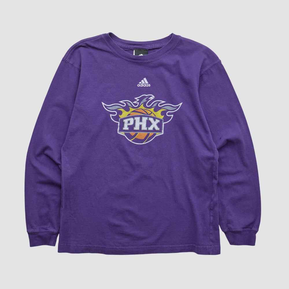 Phoenix Suns 2010s Long Sleeve T-shirt - Purple Vintage | Adidas discount
