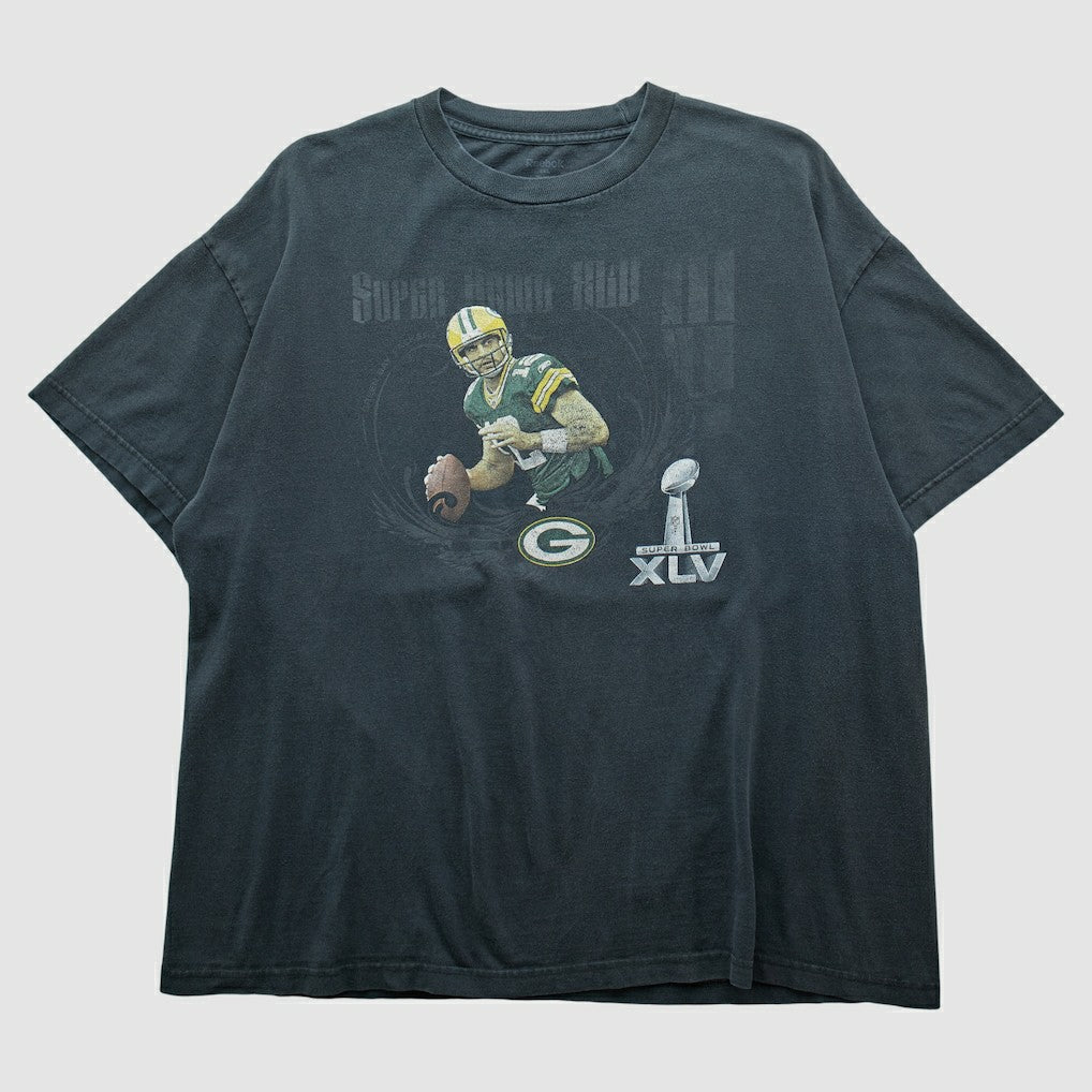 Green Bay Packers Reebok 2011 T-shirt - Charcoal Vintage online