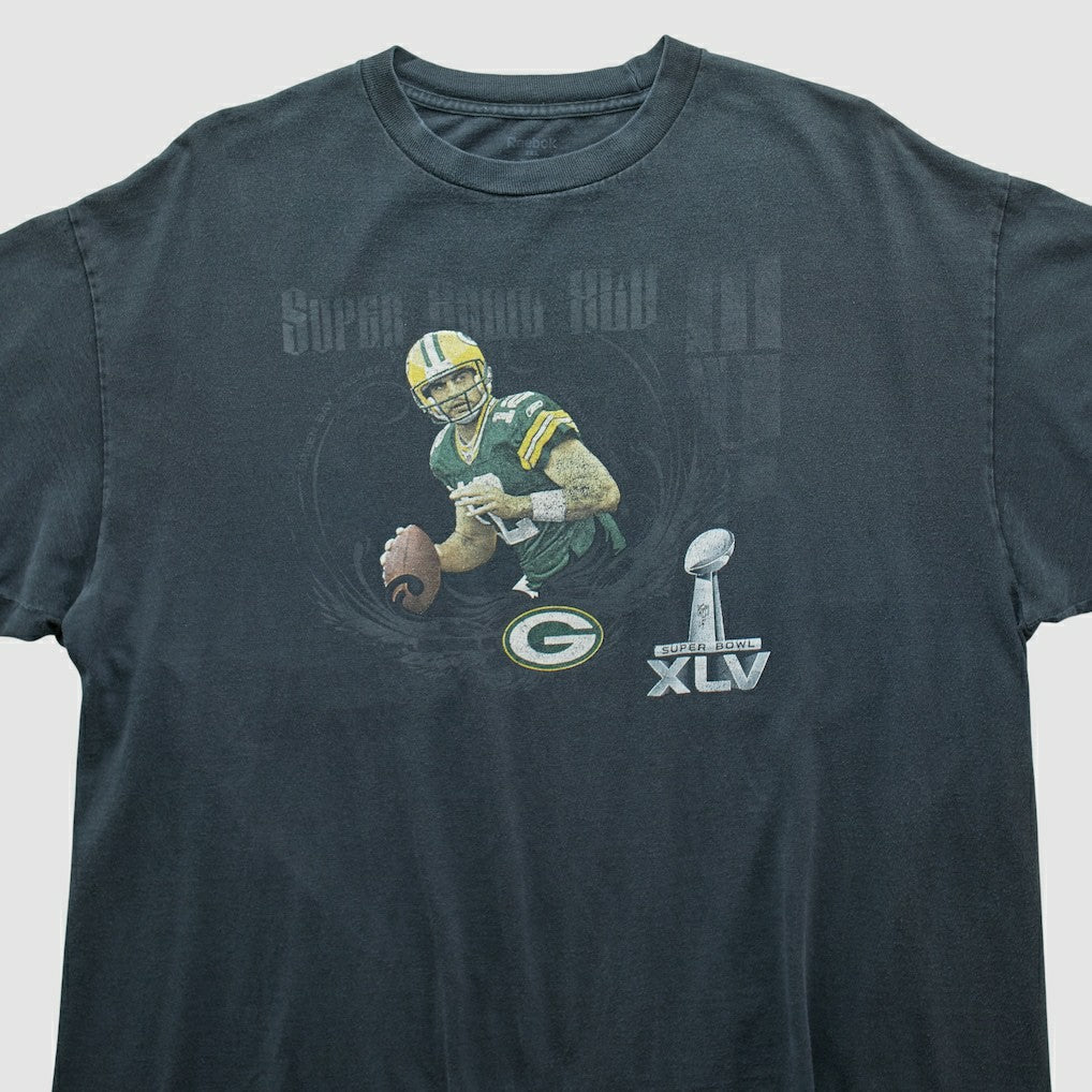 Green Bay Packers Reebok 2011 T-shirt - Charcoal Vintage online