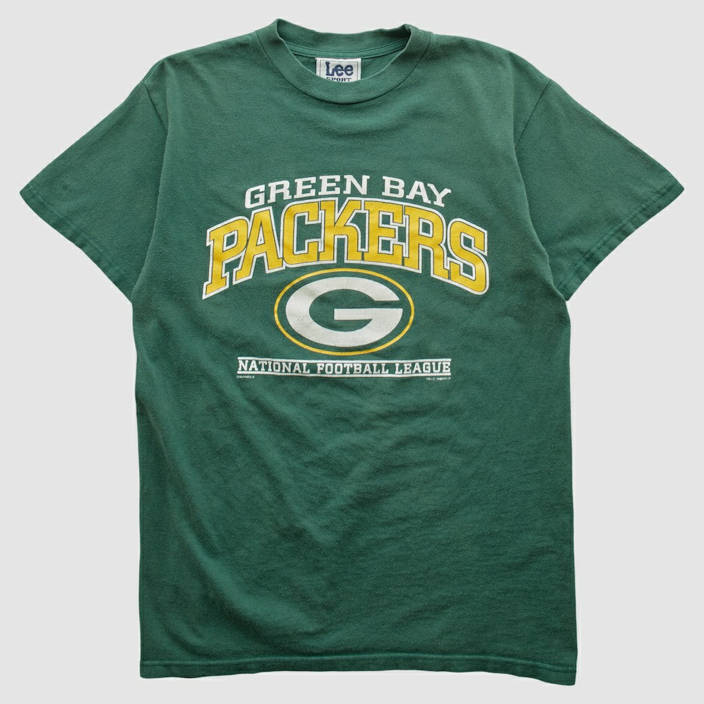 Green Bay Packers Lee Apparel 90s T-shirt - Green Vintage sale