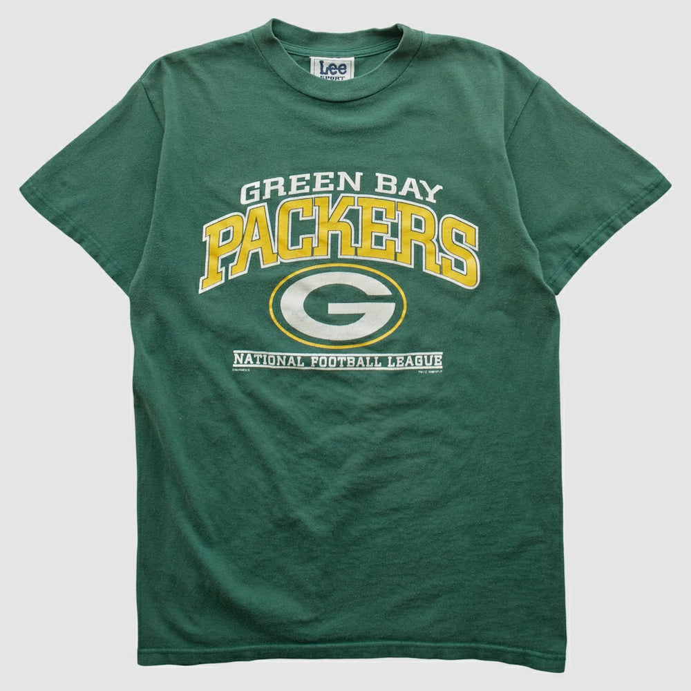 Green Bay Packers Lee Apparel 90s T-shirt - Green Vintage sale
