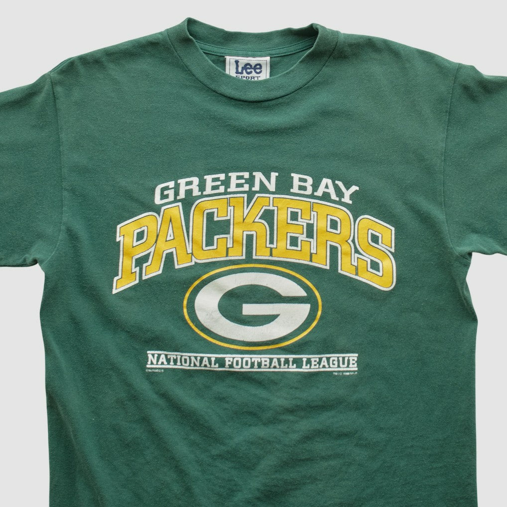 Green Bay Packers Lee Apparel 90s T-shirt - Green Vintage sale