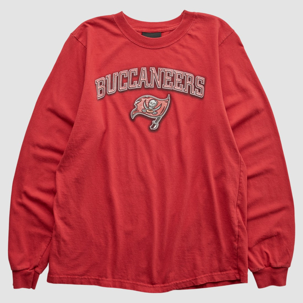Tampa Bay Buccaneers Reebok 2000s Long Sleeve T-shirt - Red Vintage online