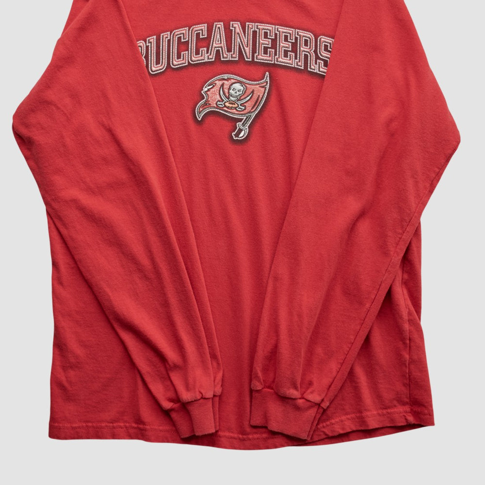 Tampa Bay Buccaneers Reebok 2000s Long Sleeve T-shirt - Red Vintage online