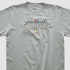 Pittsburgh Steelers Reebok 2006 Long Sleeve T-shirt - Gray Vintage discount
