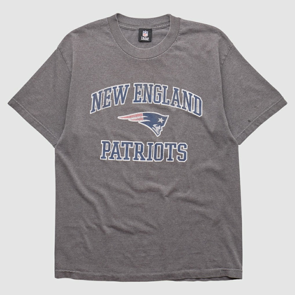 New England Patriots NFL 2010s T-shirt - Heather Gray Vintage online
