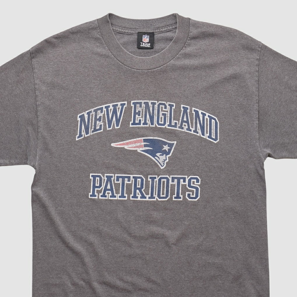 New England Patriots NFL 2010s T-shirt - Heather Gray Vintage online