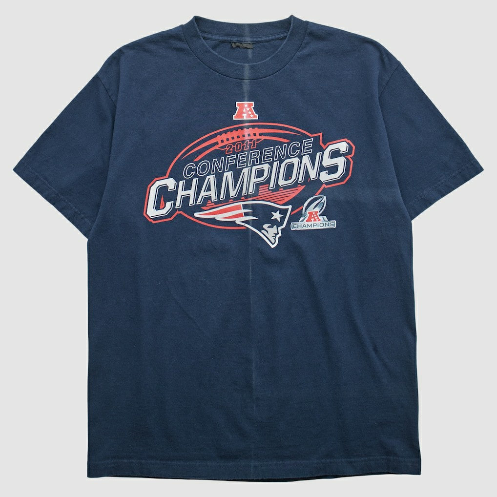 New England Patriots 2011 T-shirt - Navy Vintage discount
