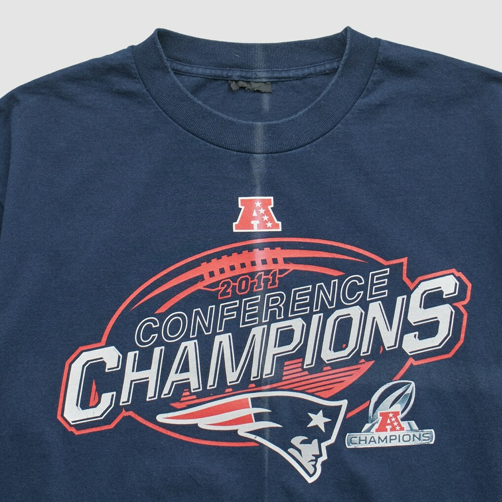 New England Patriots 2011 T-shirt - Navy Vintage discount