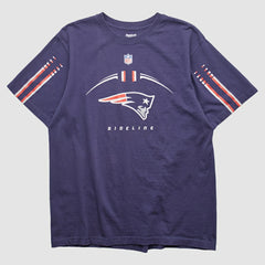 New England Patriots Reebok 2000s T-shirt - Navy Vintage sale