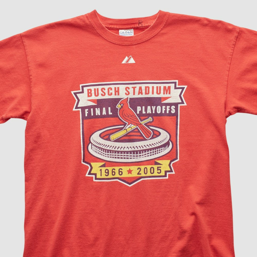 St. Louis Cardinals Gildan 2005 T-shirt - Red Vintage