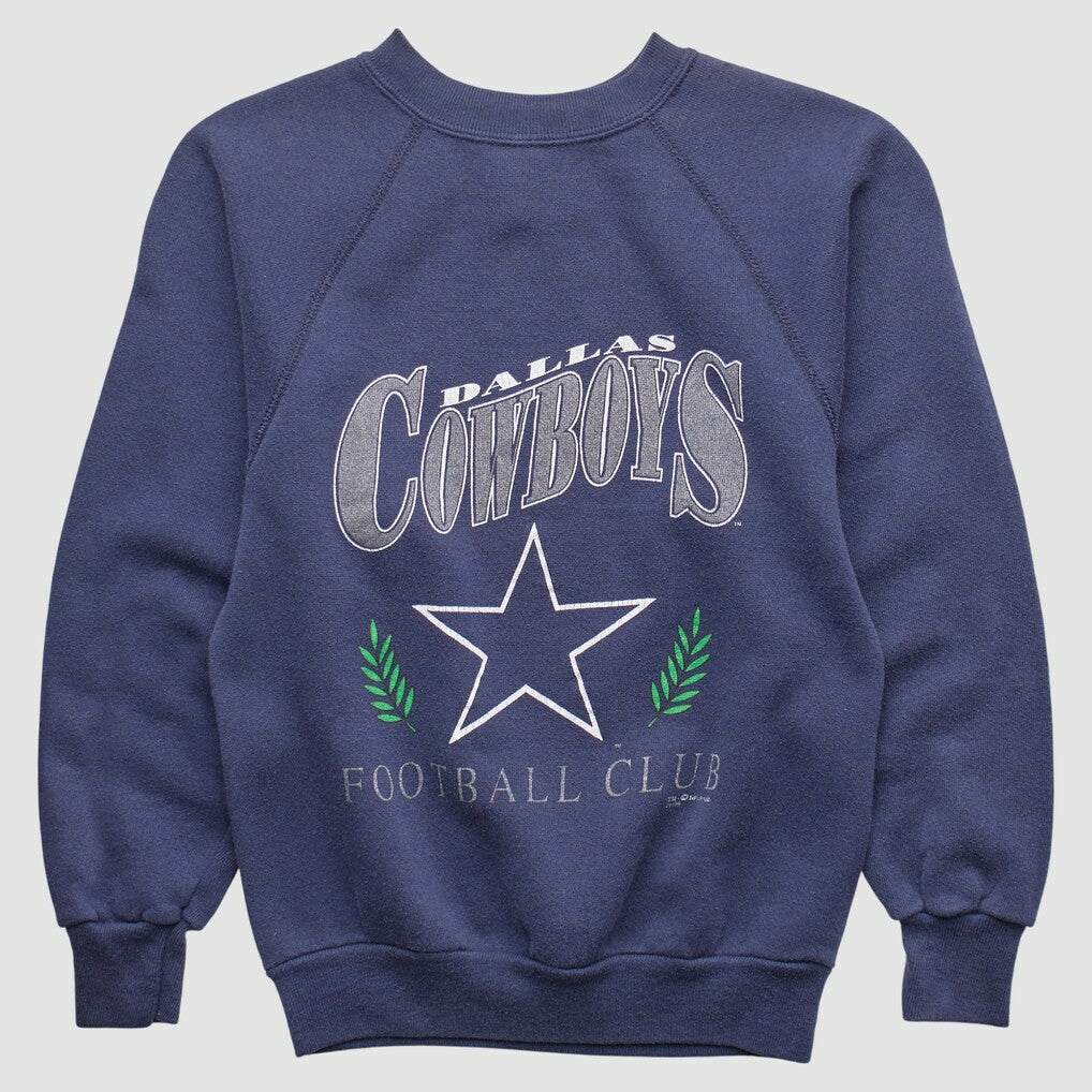Dallas Cowboys Hero 90s Pullover Sweatshirt - Navy Vintage for sale