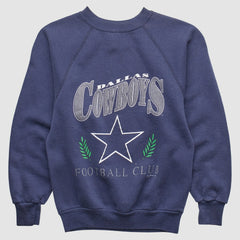 Dallas Cowboys Hero 90s Pullover Sweatshirt - Navy Vintage for sale