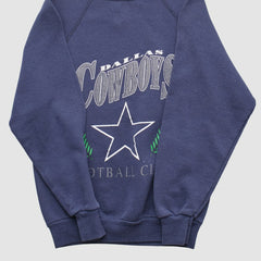 Dallas Cowboys Hero 90s Pullover Sweatshirt - Navy Vintage for sale
