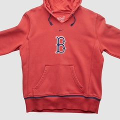 Boston Red Sox 2000s Hooded Pullover Sweatshirt - Red Vintage | Nike