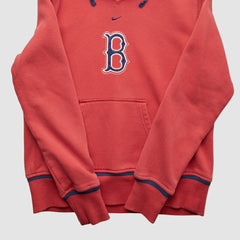 Boston Red Sox 2000s Hooded Pullover Sweatshirt - Red Vintage | Nike