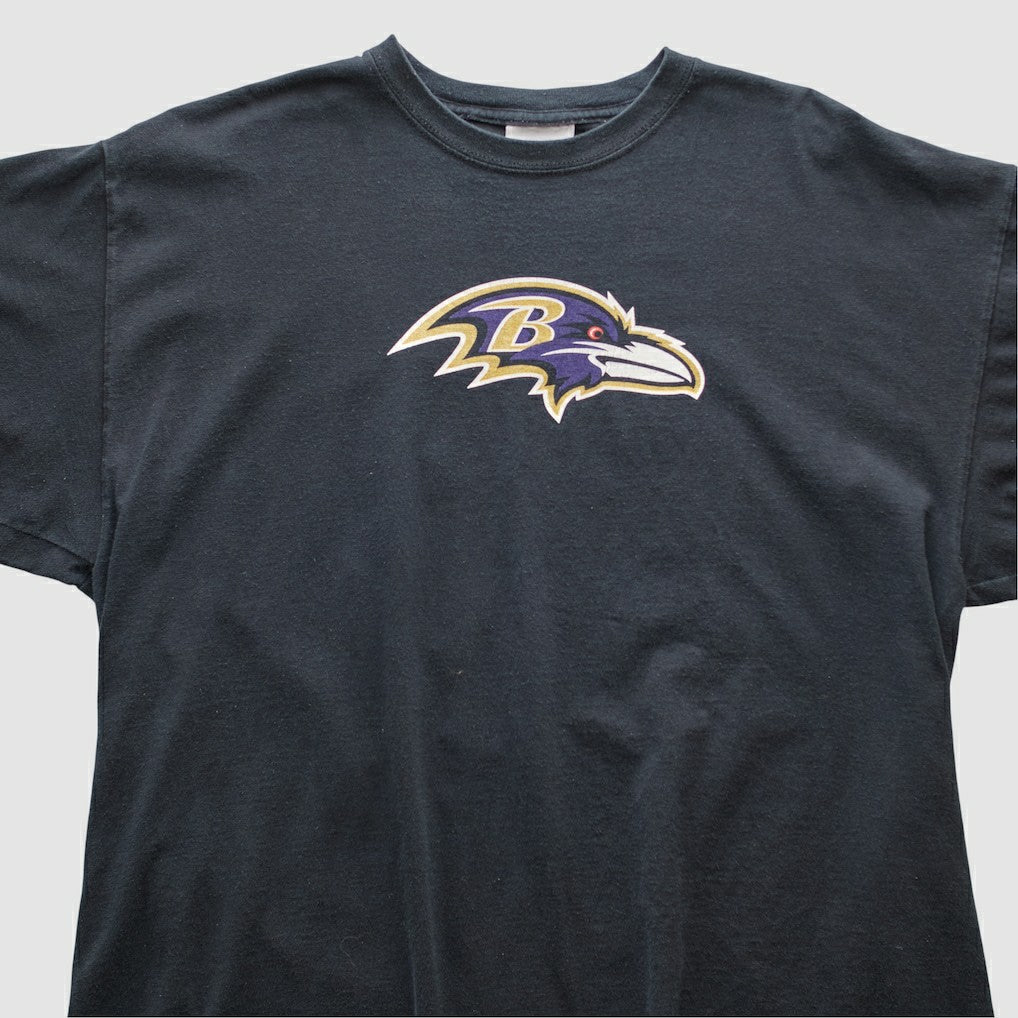 Baltimore Ravens Reebok 2000s T-shirt - Black Vintage online